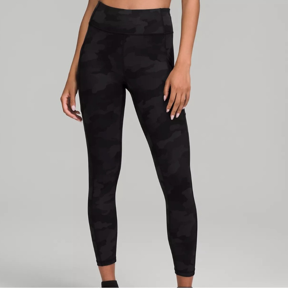 Lululemon leggings Heritage 365 Camo Deep Coal Multi